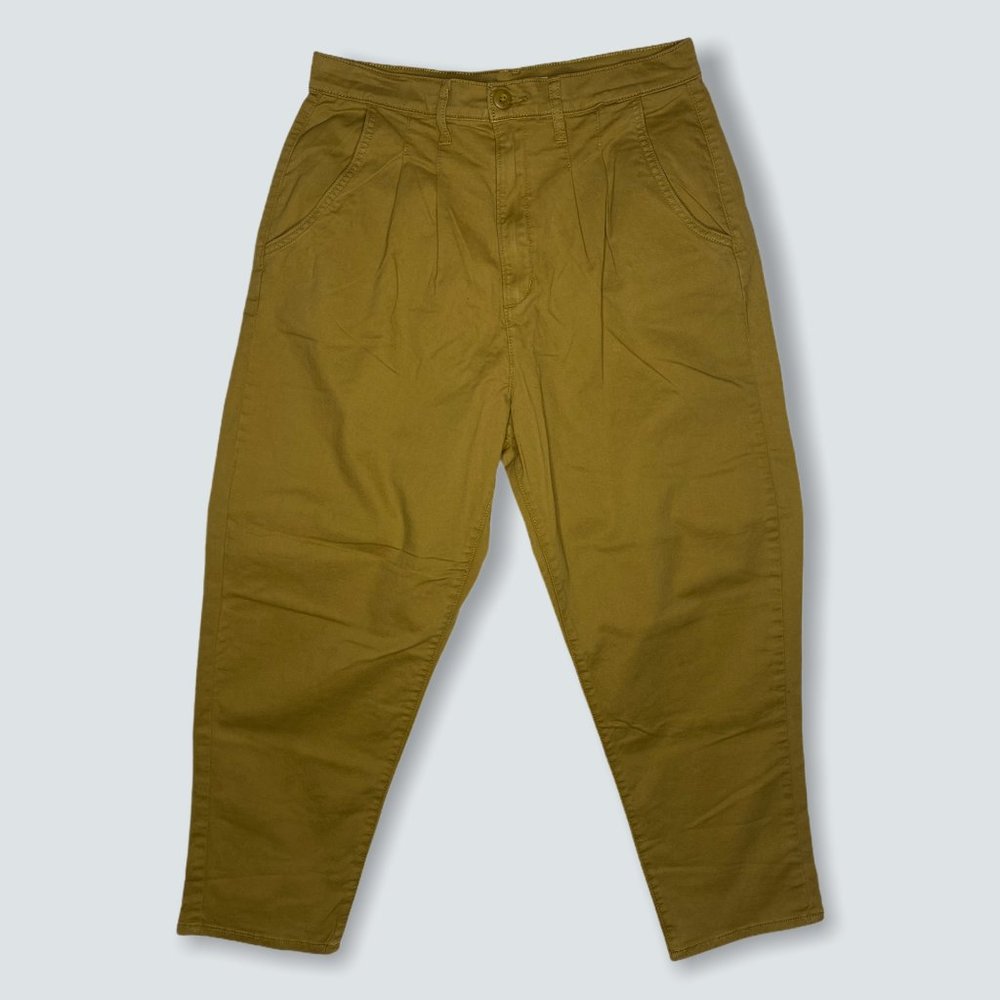 Levi's Pleated Balloon Leg Pants Khaki